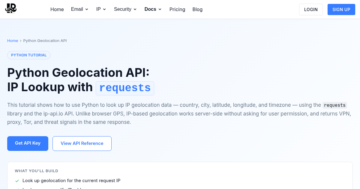 github - naubiomech openpythonapi: open source api... Python Geolocation API: IP Lookup with requests | ip-api.io